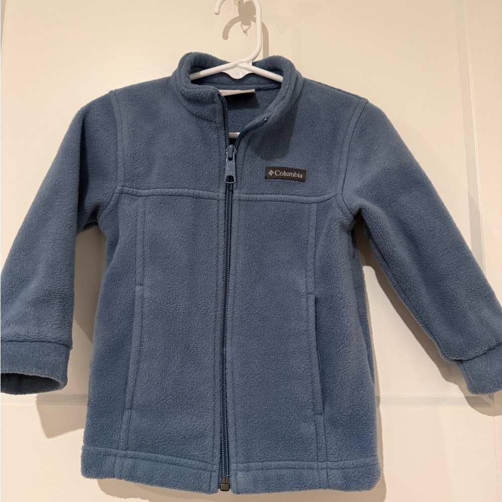 Columbia Light Blue Infant Fleece Jacket - Picture 1 of 3